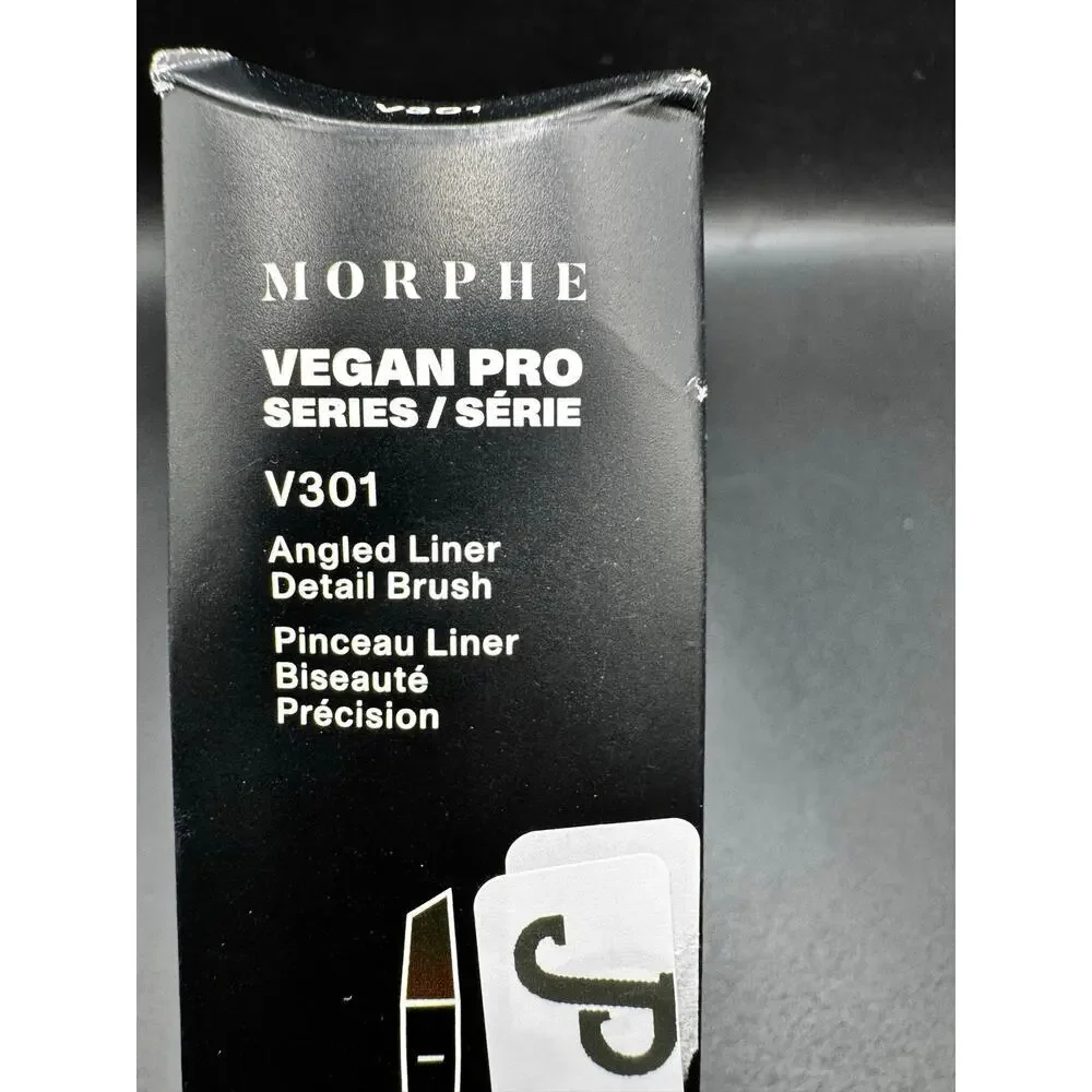 NWT Morphe Vegan Pro Series V301 Angled Liner Detail Brush